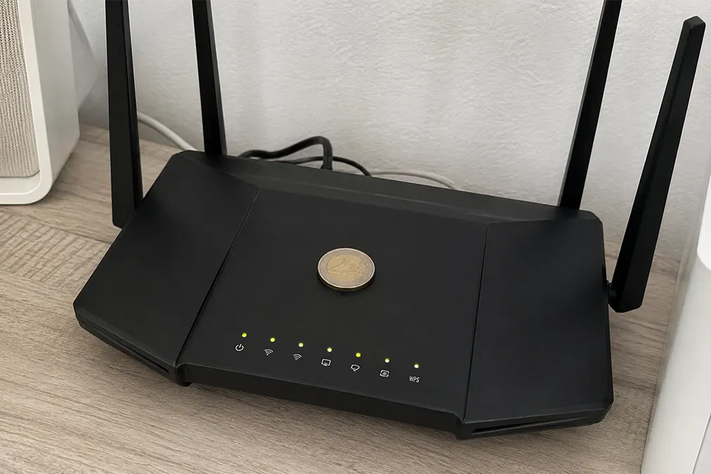 WiFi: para qué sirve poner una llave arriba del router