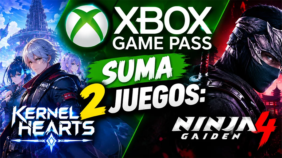 Xbox Game Pass suma 2 juegos: Kernel Hearts y Ninja Gaiden 4
