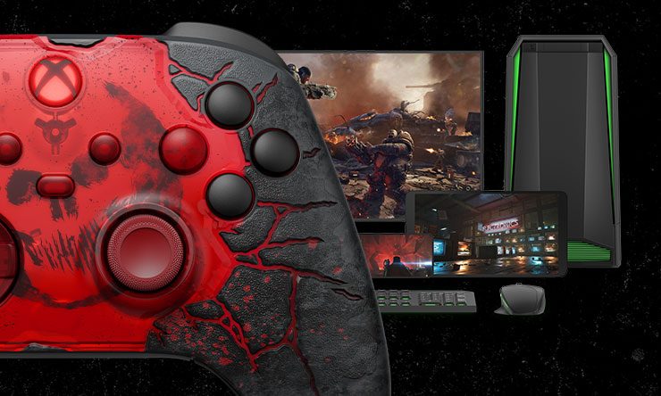 Xbox presenta el brutal control de Gears of War: E-Day