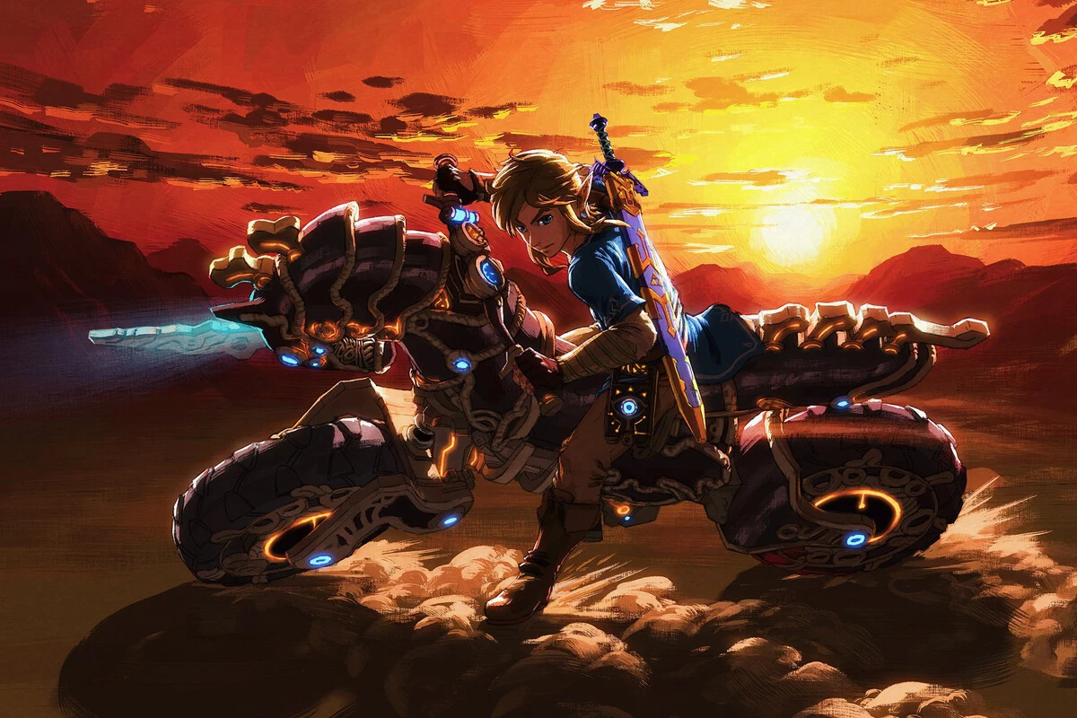 Zelda: Tears of the Kingdom convertido en Mario Kart